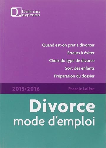 Download Divorce mode d'emploi 2015/2016 PDF