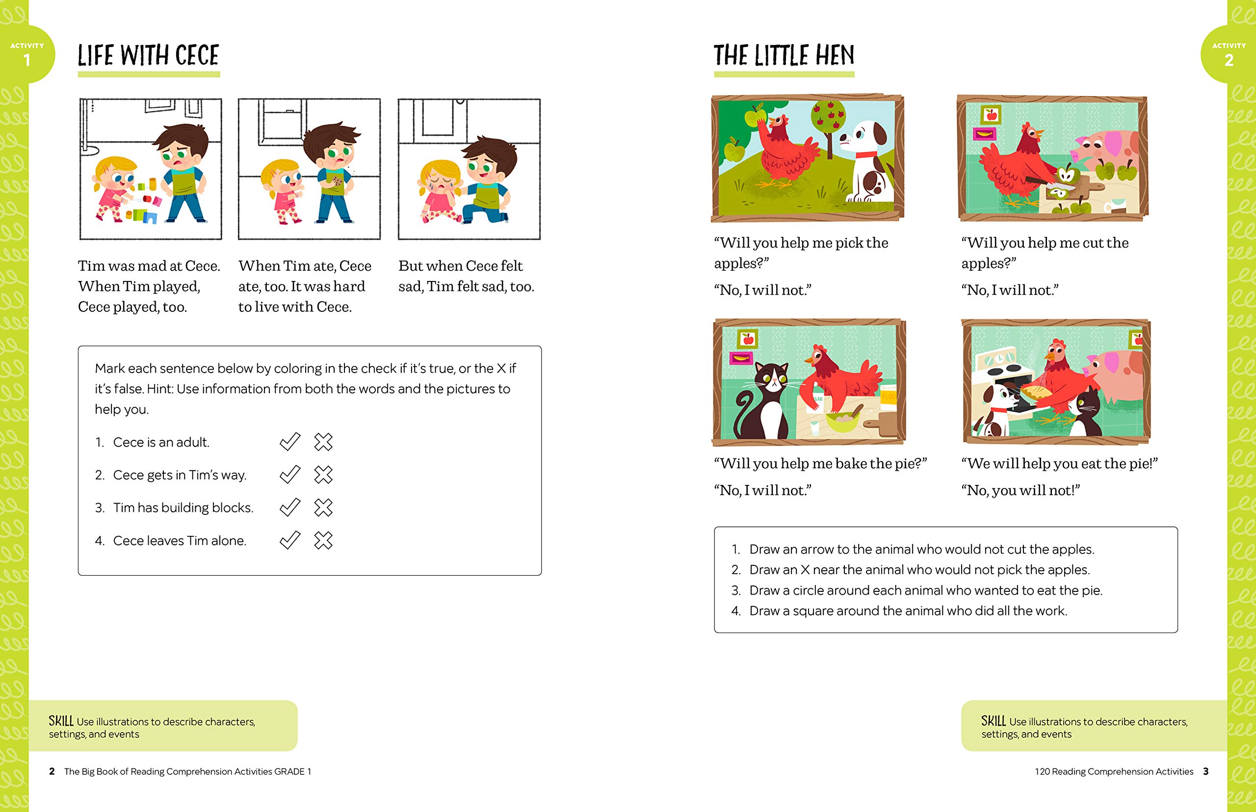 Grade 3 Literacy Activities - HELLOINMYDREAM