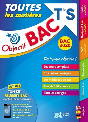 Download Objectif Bac 2020 Toutes les matières Term S PDF