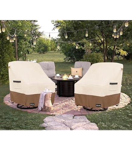 Muskoka Chair Cover Okcool Patio Cover PackWaterproof Heavy Duty