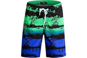 APTRO Men's Swim Trunks 9" Quick Dry Swimsuits Beach Bathing Suits Swim Board Shorts Mesh Liner