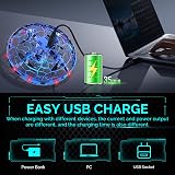 semai Flying Drone for Kids 360° Gesture UFO with LED Lights 6+ Gift view 2