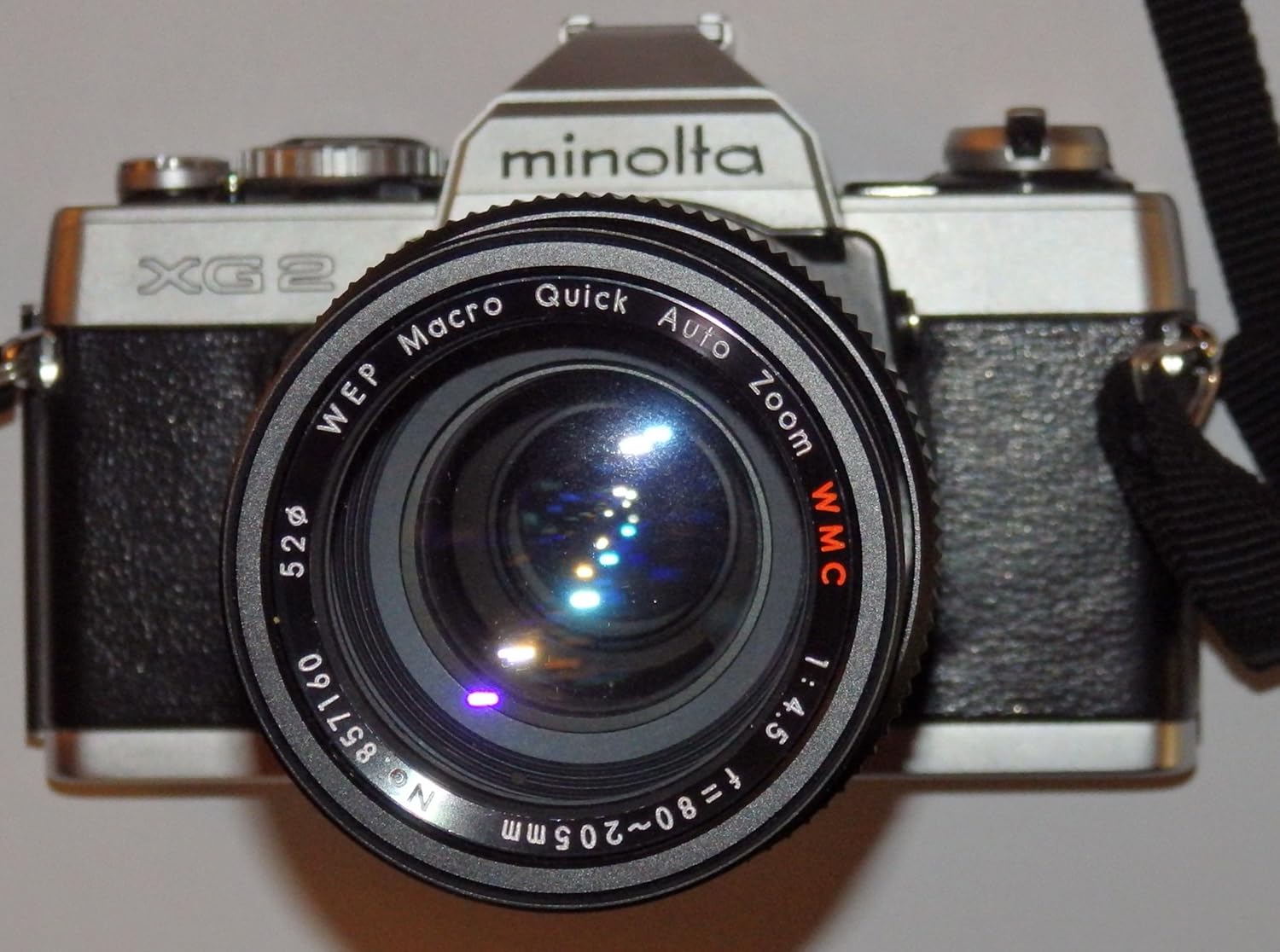 Minolta Xg2 Xg 2 Analogue Slr Single Lens Reflex Amazon Co Uk Camera Photo