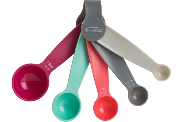 Trudeau Measuring Spoon, Set of 5, Assorted (09913080)