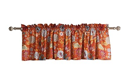 Greenland Home Astoria Window Valance, Spice