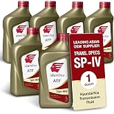 Idemitsu ATF Type HK4 Transmission Fluid for Hyundai, Kia &ndash; 1 Qt, 6 Pack | For Hyundai/Kia SP-IV Spec ATF | Anti-Shudder &amp; Advanced Wear Protection | ISO &amp; IATF Certified