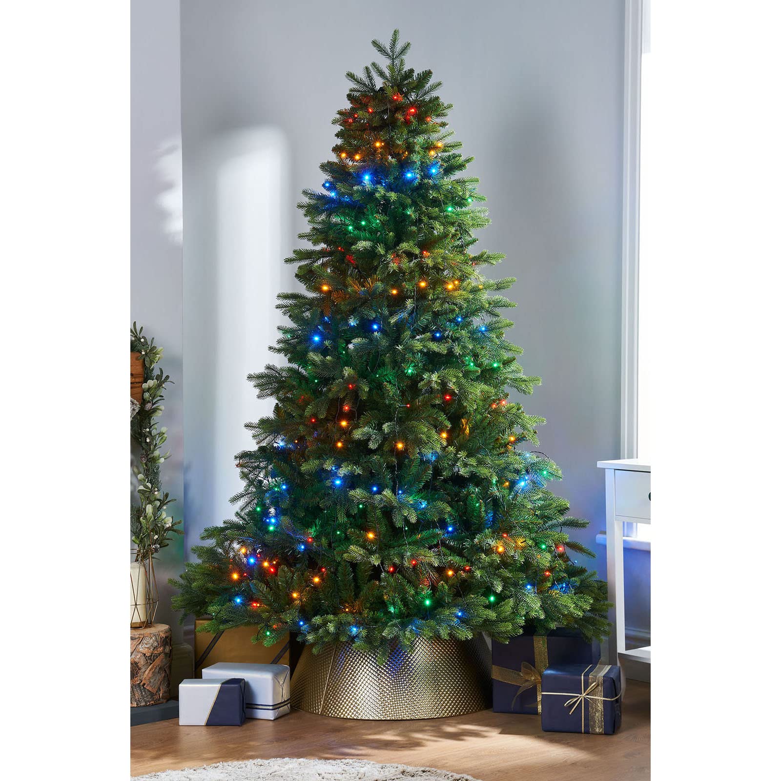 192 Multi-Coloured LED Christmas Tree Light String