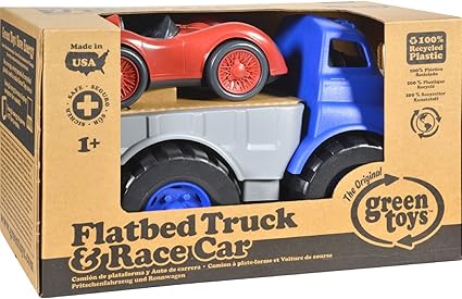 green toys flatbed truck