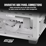 Corsair RM750x SHIFT ATX 3.1 PCIe 5.1 80 PLUS Gold Modular PSU White view 4