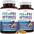 Pro Optimize Probiotics for Women, Menopause, 70 Billion CFU, Digestive Health - Relief for Bloating, Hot Flashes, Joint Support, Night Sweats - Gut Health & Metabolism - Dong Quai (120 (Pack of 2))
