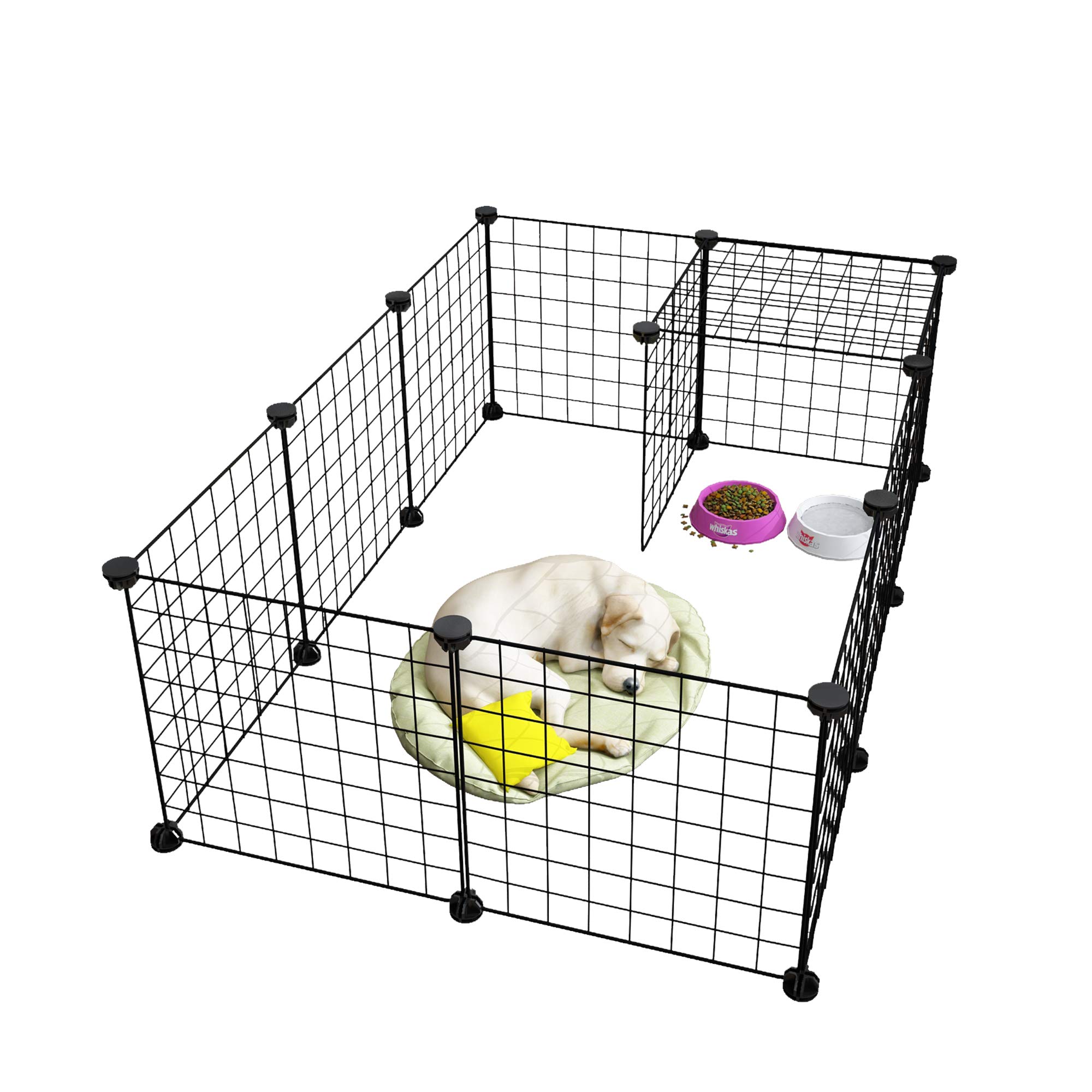 LANGRIA 24 pcs Metal Wire Storage Cubes Organizer, DIY Small Animal Cage for 692621434724 eBay