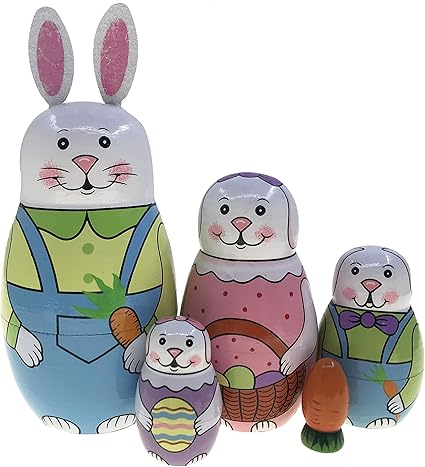 bunny nesting dolls