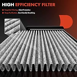 A-Premium 2-PC Cabin Air Filter with Activated