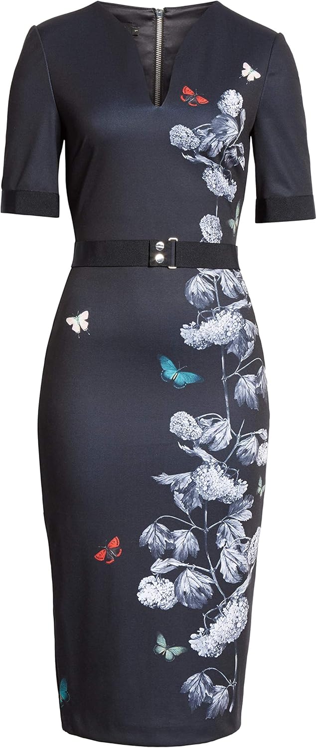 ted baker pirouette bodycon dress
