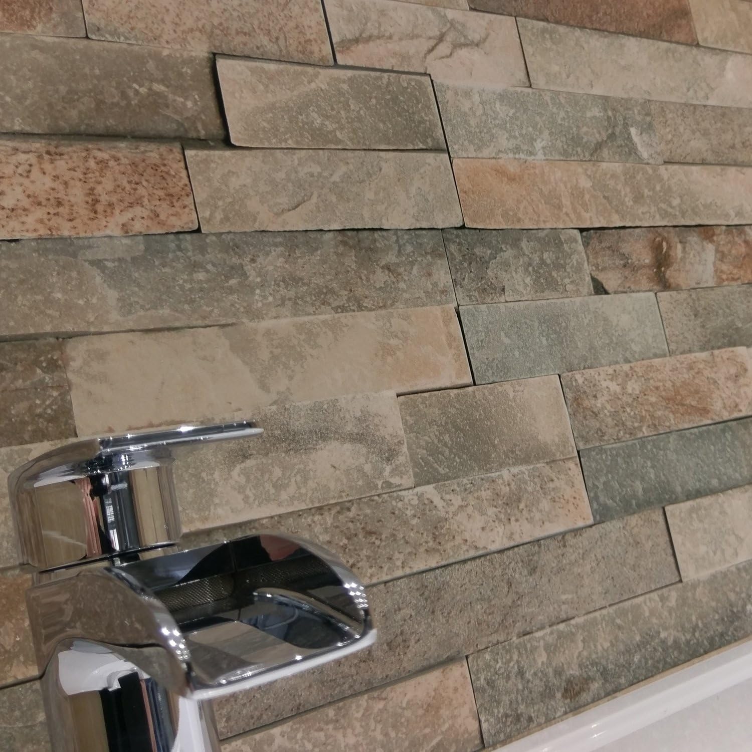 3D Brick Effect Wall Panels T & G Shower Boards