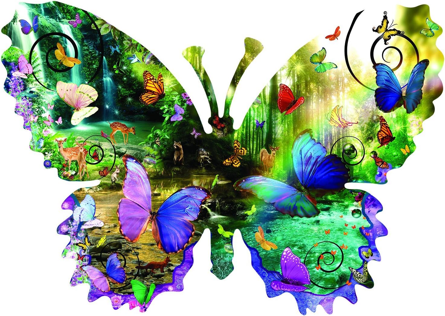 butterfly jigsaw puzzle