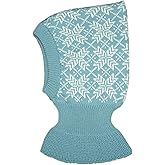 100% Merino Wool Balaclava Children Knit Winter hat Scarf ski