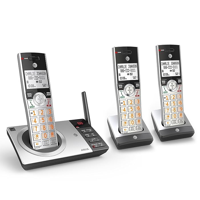 Top 10 Home Phones Landline Cordless 3 Handsets Call Block