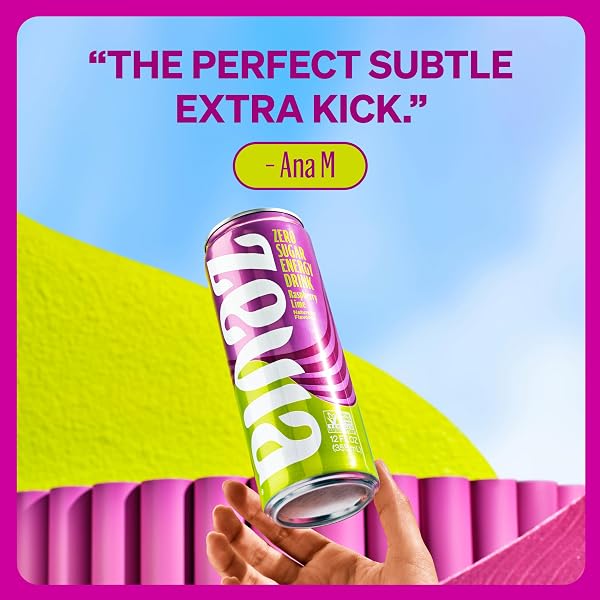 ZEVIA ENERGY RASPBERRY LIME ZERO CALORIE, 12 OZ