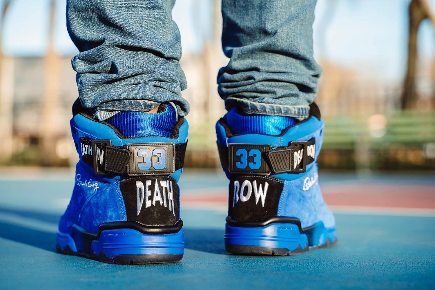 patrick ewing death row records shoes