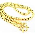 Chain 22k 23k 24k Thai Baht Gold Gp Necklace 24" 50 Grams Jewelry
