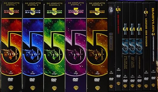 Spacecenter Babylon 5 Compl Coll 37 Dvds Amazon Co Uk Dvd Blu Ray