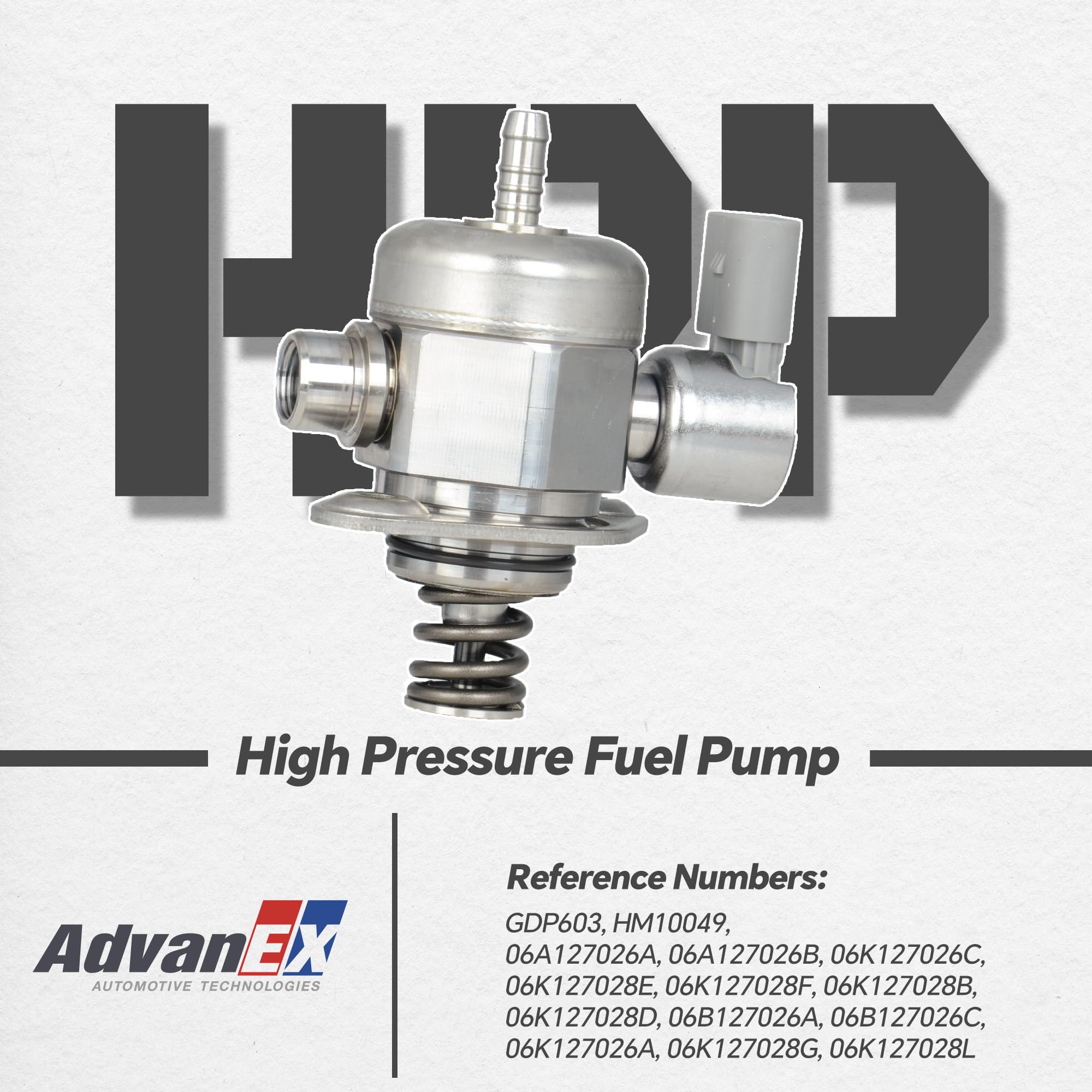 Condition photo showing As Is for advanex 06k127026c hpfp high pressure fuel pump compatible with audi a4/a5/a6/q5/q7 volkswagen beetl