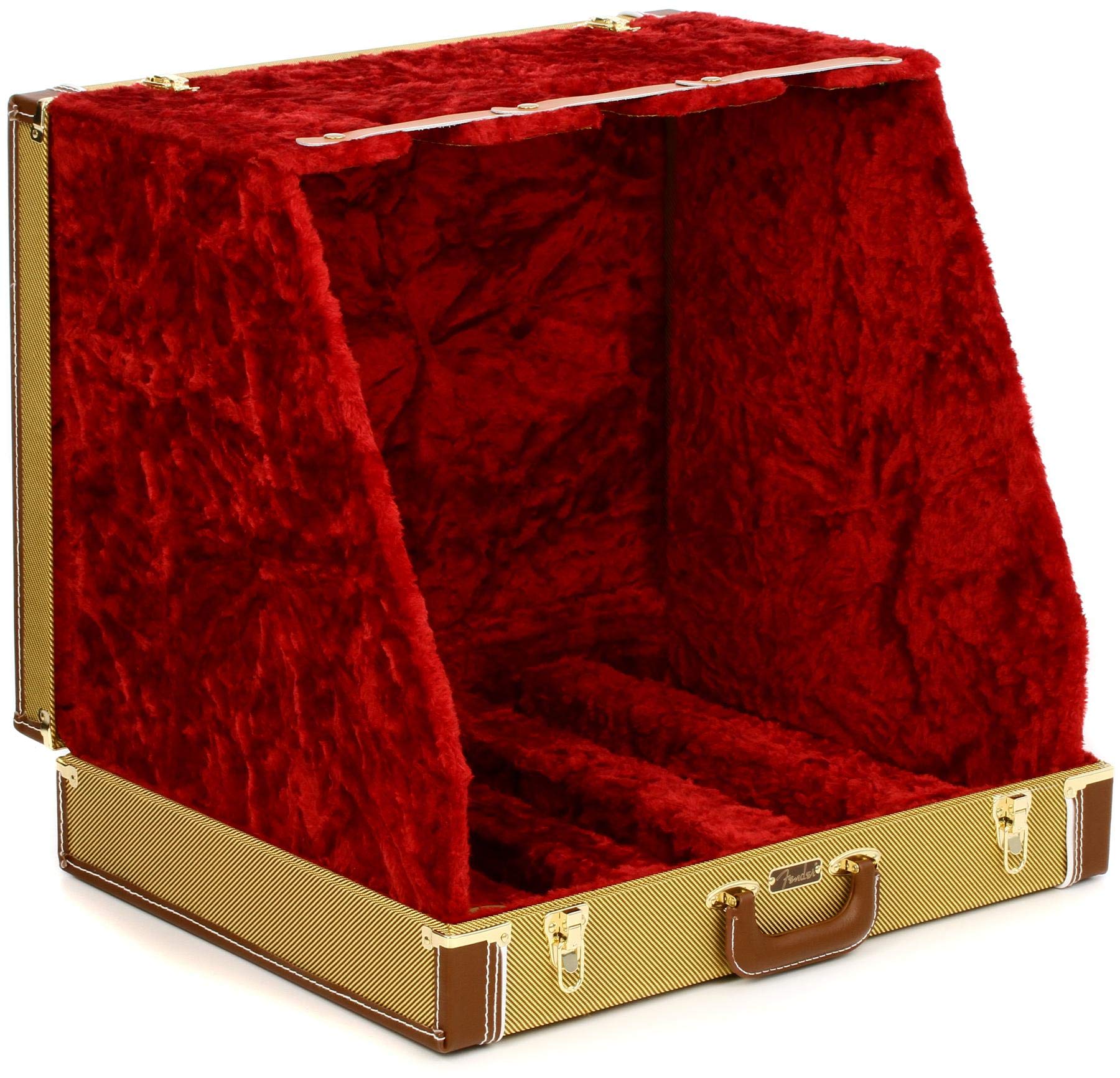 Fender Classic Case Stand, Tweed Stand for up to 3 Guitars