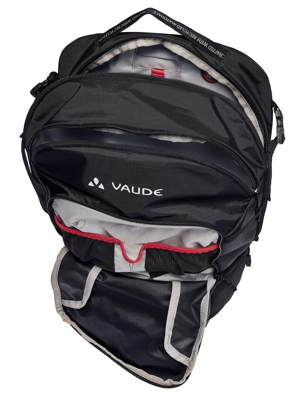 VAUDE Ledro 18 - Fahrrad-Rucksack mit 18 Liter Volumen - inkl. Regenhülle 2