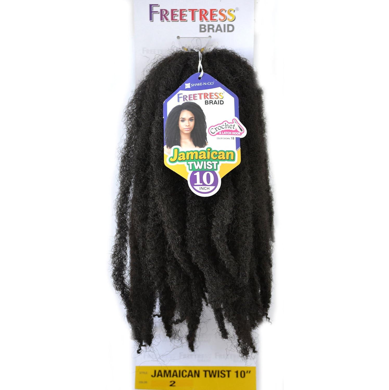 Amazon Com Freetress Jamaican Twist Braid 10 Crochet Synthetic