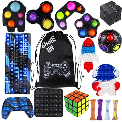 Pop Sensory Fidgets Toys Packs Fidget Box Figits Bulk its