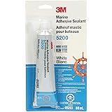 3M Marine Adhesive Sealant 5200 (05203) Permanent Bonding and Sealing for Boats and RVs Above and Below the Waterline Waterpr