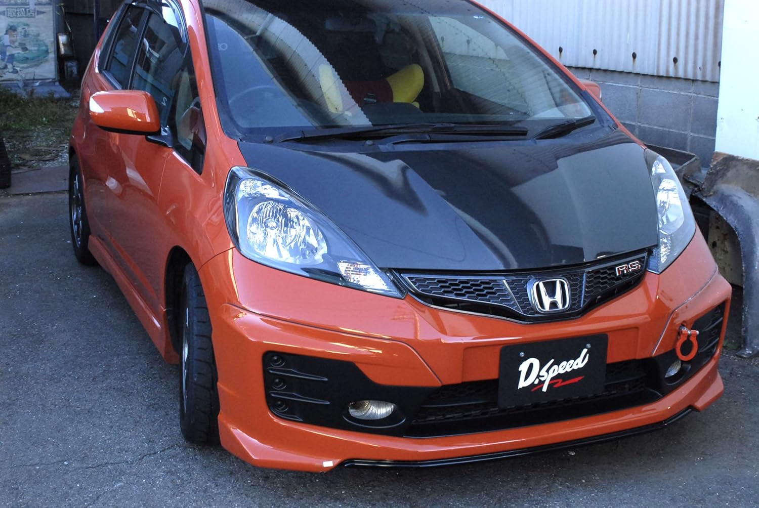 Amazon フィット Ge6 Ge7 Ge8 Rs Ge9 Gg7 Gg8 Gp2 Fit カーボンボンネット ボンネット 車 バイク