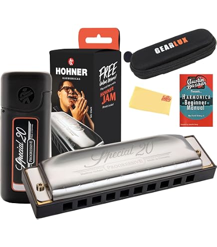 Amazon.com: Hohner Marine Band 1896 Harmonica - Key of G Bundle