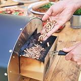 Statesman 13 Inch Wood Fired Pizza Oven Pellet Fueled with Cover and Stone view 6