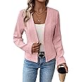 Mina Self 2025 Women's Winter Tweed Blazer Fully-Lined Warm Collarless Elegant Petite Cute Fashion Casual Work Jacket Suit
