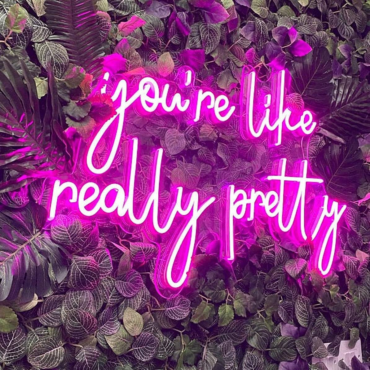 LED Neon Sign Night Light for Wall Party Décor Bedroom Room Bar Wedding Home Birthday Art Decoration Christmas with USB Chain Light modulator 5v