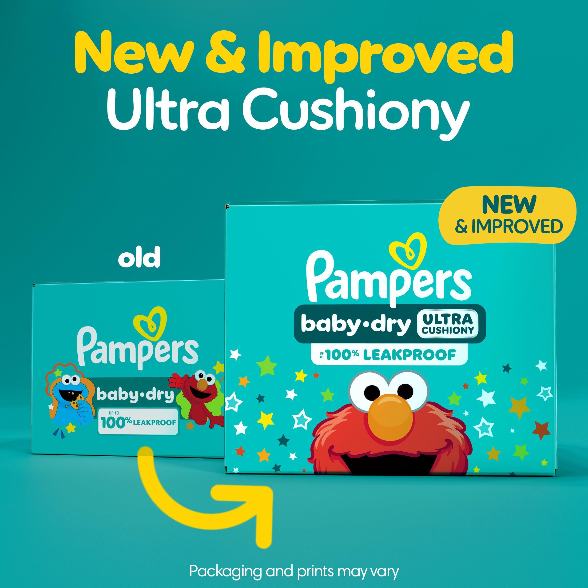 Pampers Diapers - Baby Dry - Size 6, 21 Count, Absorbent Disposable Infant Diaper (Packaging May Vary)