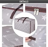 DOKEHOM 105L Large Storage Bag Fabric Garment Under Bed Moistureproof view 6