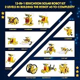 OMWay STEM 12-in-1 Solar Robot Toys Science Kit kids 8 14 view 3