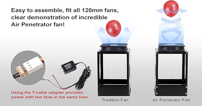 Silverstone Sst Ap122 Air Penetrator Computer Case Cooling Fan 120mm Low Noise High Airflow Low Power 9 Bladed Black Amazon Co Uk Computers Accessories