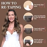GOO GOO Tape In Hair Extensions 20inch 100g 40pcs 4/26/4 Chocolate Brown to view 4