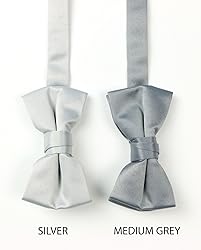 Spring Notion Boys' Satin Bow Tie and Handkerchief