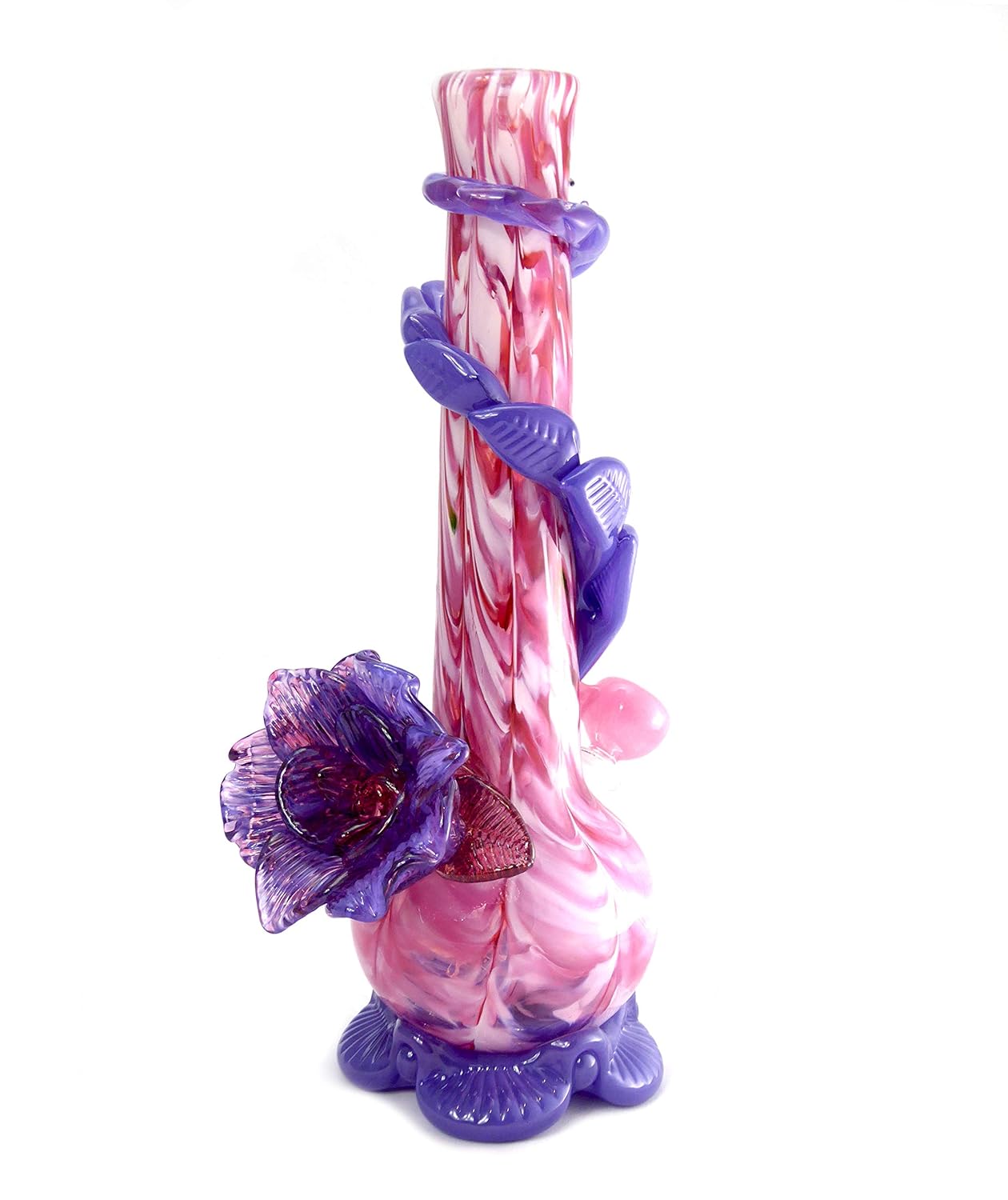 Bongset Mit Grinder Jelly Joker Scream Horror Glasbong Mit