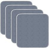 HUNAIGEE Waterproof Chair Pads for Incontinence Absorbent Chair Protector Pads for Incontinence Chuck Pads Washable Reusable 
