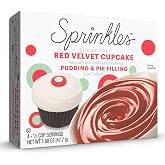 Sprinkles Red Velvet Cupcake Sugar-Free Instant Pudding Mix, 4 Servings, 1.68 oz