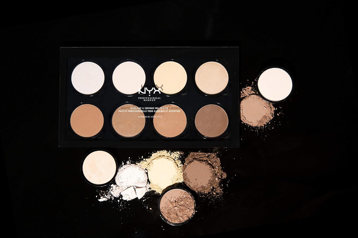 NYX PROFESSIONAL MAKEUP Highlight & Contour Pro Palette: Health & Personal Care
