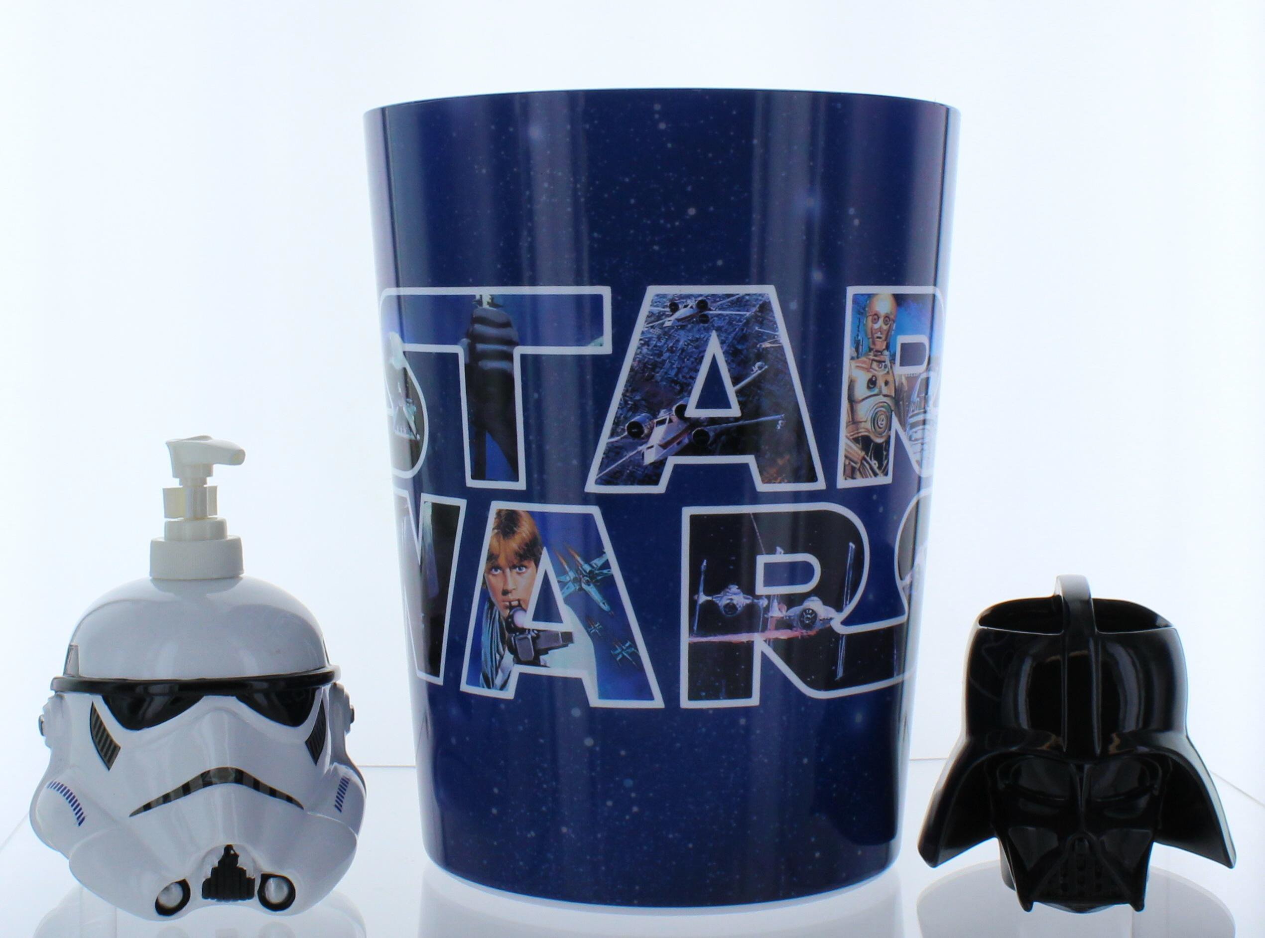 Star Wars Bathroom Set Wastebasket