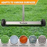 Toolwiz Magnetic Pick Up Sweeper 17 Inch Heavy Duty Nail Magnet 4kg view 2