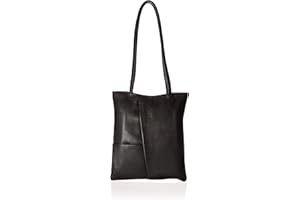 Derek Alexander Ns Shopper Bag with 2 Front Pockets, Black, One Size